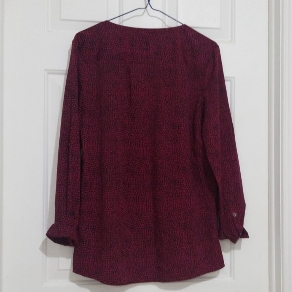 Jessica Simpson Leopard Button Up Blouse - Picture 6 of 6